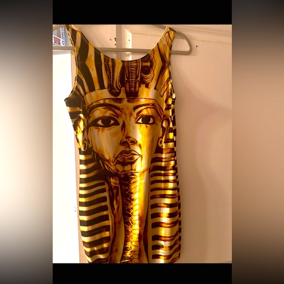 Custom king tut mini dress - Picture 2 of 4